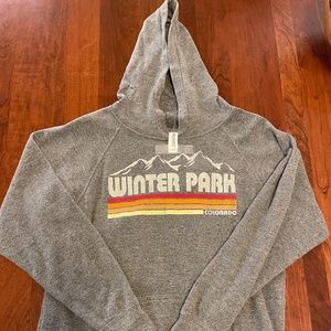 Youth Large Winter Park Gray Sweatshirt 14-16